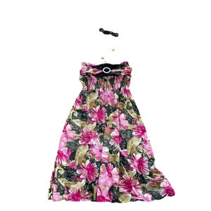 2/$15 CUTE Beaded Halter Dress👗👗